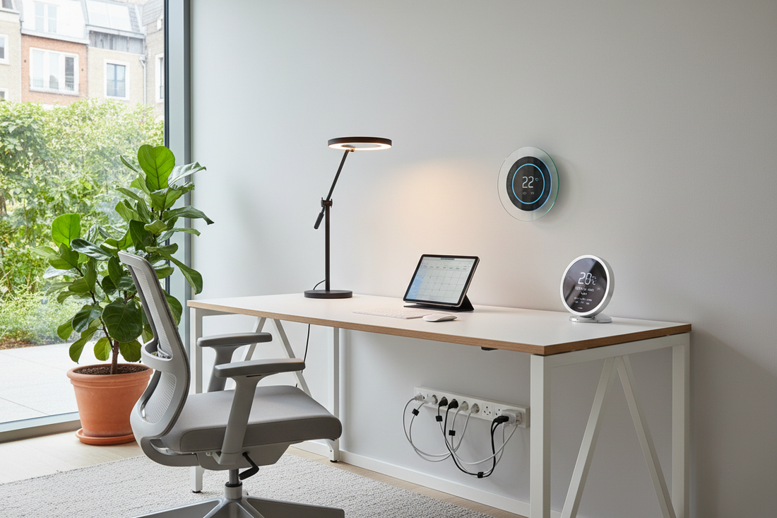 How to Build the Perfect Home Office: Comfort, Safety & Smart Tech