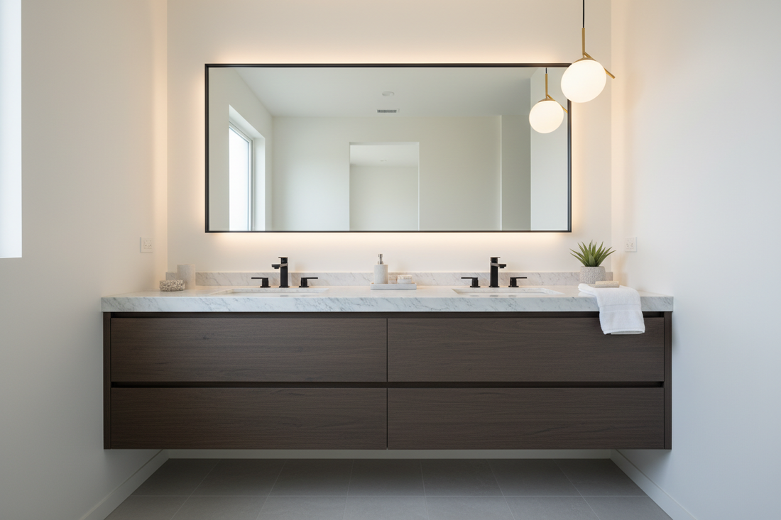 How to Choose the Perfect Bathroom Mirror for Your Vanity