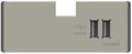 adorne Legrand Under-Cabinet USB Outlet Module in Titanium, APUSB3TM4