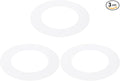 PATIKIL 2.8" ID 4.5" OD Plastic Trim Ring, Translucent Matte White by PATIKIL