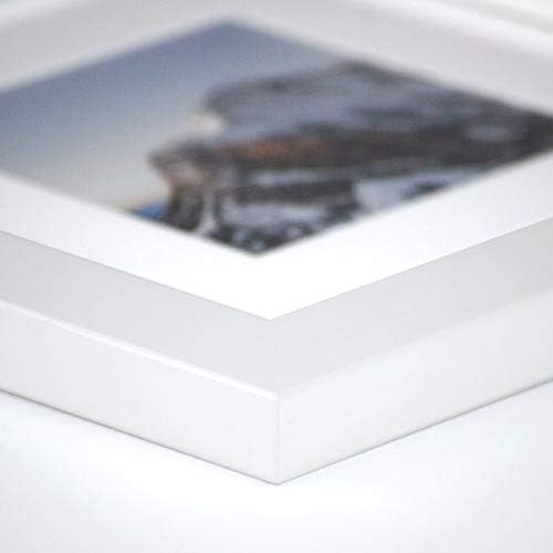 Frame It Easy 33 x 32 White Wood Frame (Derby)