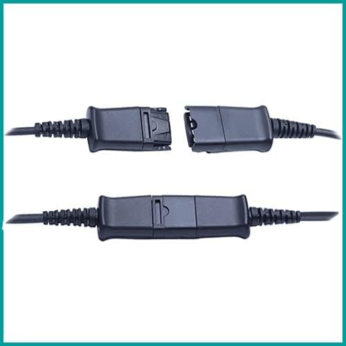 DailyHeadset RJ9 NC Mono Phone Headset for Analog Aastra Nortel Digium Polycom ShoreTel NEC Allworx Toshiba Phones Includes RJ9 and 3.5mm Adapter