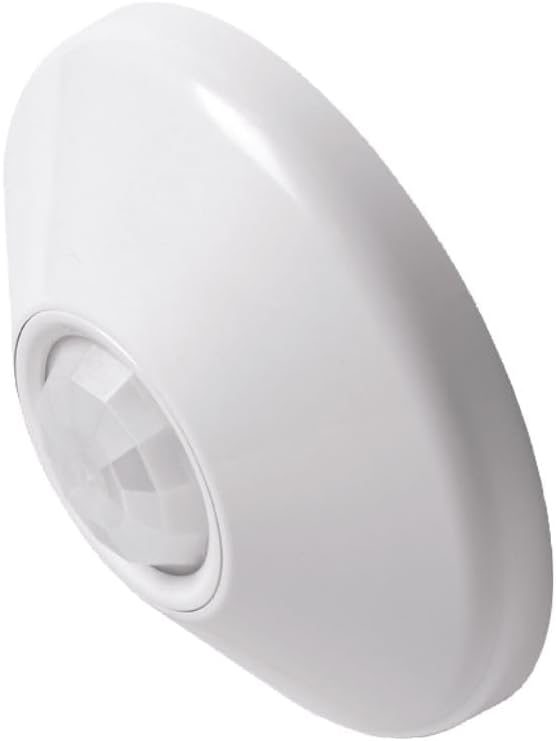 SensorSwitch Ceiling Motion Sensor, PDT Passive Dual Technology Passive Infrared PIR and Microphonics Occupancy Sensor, 360° Large Motion Detection, Indoor Use, Line Voltage, Extended Range