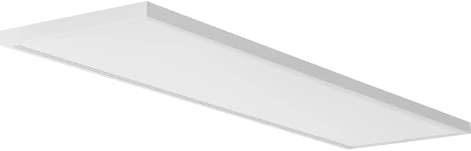 Lithonia Lighting CPANL 2x4 LED Flat Panel Light, 2 Ft. x 4 Ft. LED Light Panel, Ceiling Lighting Fixture, 4000/5000/6000 Adjustable Lumens, 3500K/4000K/5000K Switchable CCT, White