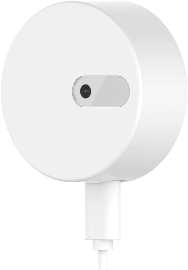 Human Presence Motion Sensor with 24GHz Millimeter Wave Detection for ES1, 360° Adjustable Mount, Wall or Ceiling Install, 20 ft Range(with Bracket)