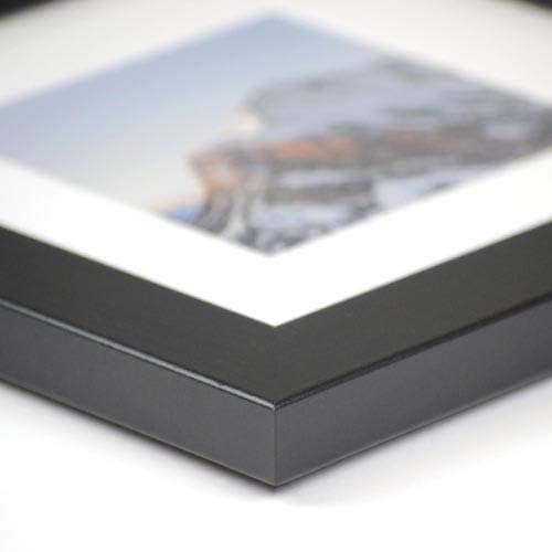 Frame It Easy 33 x 37 Black Wood Frame (Derby)