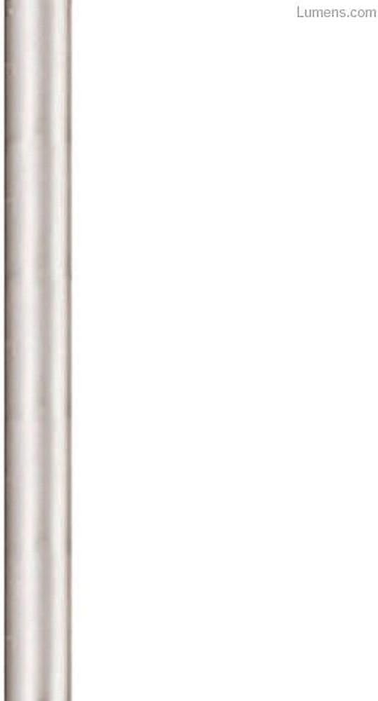 Matthews AT-10DR-BS Atlas Indoor/Outdoor 10-inch Downrod, Ceiling Fan Accessory, Brushed Stainless