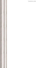 Matthews AT-20DR-BS Atlas Indoor/Outdoor 20-inch Downrod, Ceiling Fan Accessory, Brushed Stainless