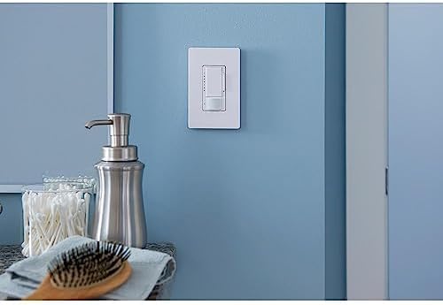 Lutron Maestro Motion Sensor Light Switch Indoor for Bathroom, Garage, Laundry Room, Closet, Occupancy Sensor Light Switch, Single-Pole, No Neutral, MS-OPS5M-BI