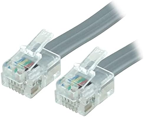 RiteAV - 0.33 Feet RJ12/M to RJ12/M 6P6C Straight by RiteAV
