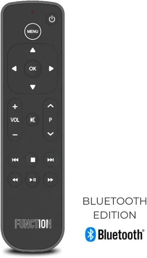 Function101 Pack of 5 Bluetooth Button Remotes for Apple TV/Apple TV 4K - Replacement Apple TV Remote (IR - BLE) No Voice Support