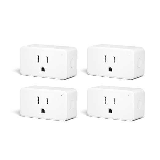 THIRDREALITY Smart Plug Gen3 4 Pack, Precise Real-time Power Meter, 15A Outlet by ThirdReality