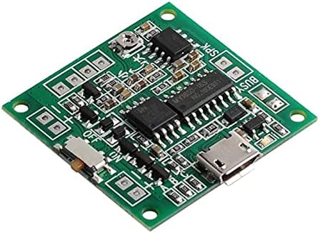 Stemedu 8MB Sound Recordable Module Button Control Programmable Voice Chip, MP3 Music Player Kit, USB Downloadable Musical Board for DIY Audio Stuffed Animal Toys Greeting Card Music Box