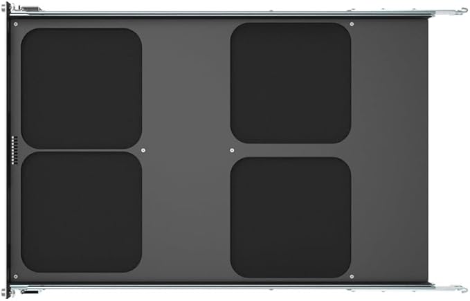 Mac mini Sliding Rack Shelf. Mounts 4 Mac Minis in A 19In Standard Rack.