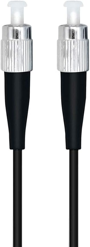 Jeirdus 300M FC Outdoor Armored Simplex 9/125 SM Fiber Optic Cable Jumper - Optical Patch Cord, 300Meters (985ft) Singlemode