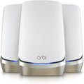 NETGEAR RBKE963-100NAR Orbi 960 Series AXE11000 Quad-Band Mesh Wi-Fi 6E System by Amazon+Renewed