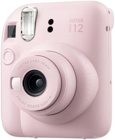Fujifilm Instax Mini 12 Instant Camera Blossom Pink - Image 3
