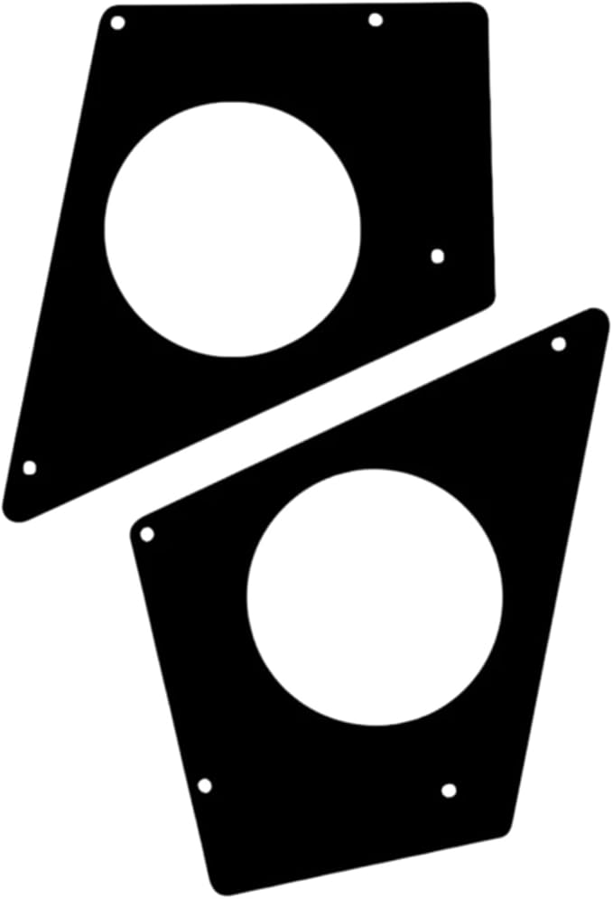 Steel Speaker Roof Mounts - Fits Most 6.5-in Speakers for 17-24 for Can Am for Defender