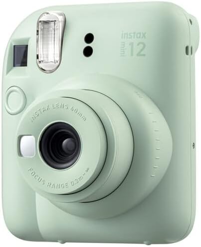 Fujifilm Instax Mini 12 Instant Camera Mint Green - Image 3