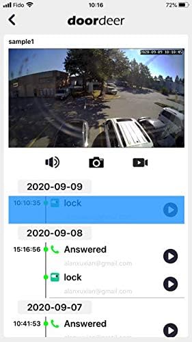 GBF Smart Full IP Video Door Station/Smart Video Intercom System for 3 Unit Apartment (GBF-PL963PM3U-POE)- 1080P Camera, Built in POE, Control Two Locks remotely, Smart Keypad