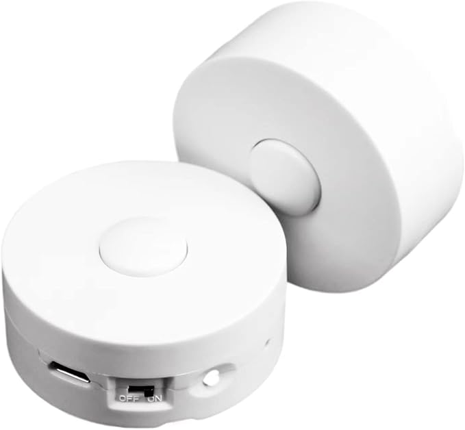 JRGKJCP 16 Minutes Voice Recorder, Record Custom Message for Crafts, Stuffed Bear, Baby Doll, and Pillow (2Pack + White)
