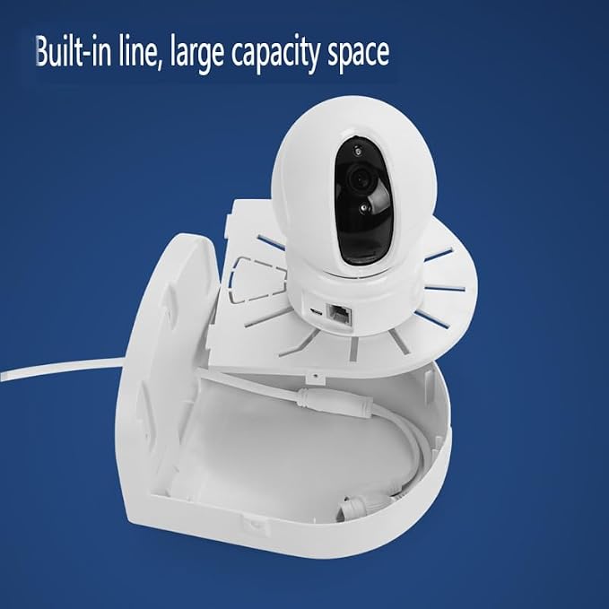 Indoor Outdoor Camera Bracket ABS Plastic Wall Mount L-Shaped Bracket - Image 4