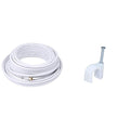 Monoprice 104061 RG6 Quad Shield CL2 Coaxial Cable by Monoprice