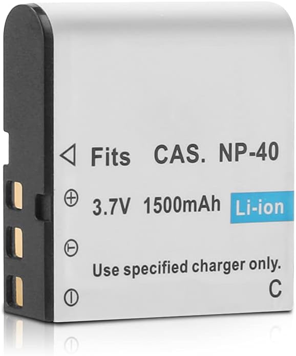 NP-40 Battery Pack, 3 x 1500mAh Rechargeable Batteries - Image 3