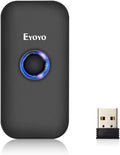 Eyoyo Mini 1D Bluetooth Barcode Scanner, 3-in-1 Bluetooth & USB Wired & 2.4G by Eyoyo
