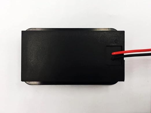 SUPNOVA Waterproof Battery Monitor12v 24v 36v 48v 60v 72v ,Car Motorcycle Golf cart Battery Meter Digital Battery Capacity Remaining Capacity Percentage Tester with Buzzer Alarm and Temperature（Bule）
