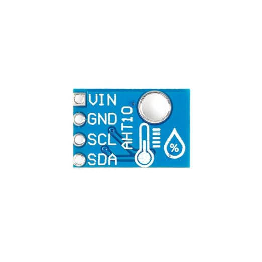 EC Buying 12Pcs AHT10 Digital Sensor Module Temperature and Humidity Sensor High Precision Digital Temperature and Humidity Sensor Measurement Module I2C Communication Replace DHT11 SHT20 AM2302