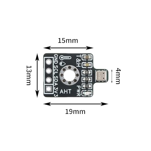 5Pcs AHT30 High-Precision Temp & Humidity Sensor, I2C Output, Anti-Interference - Image 2
