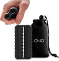 ONO Roller - Handheld Fidget Toy for Adults | Help Relieve Stress, Anxiety, Tension | Promotes Focus, Clarity | Compact, Portable Design (Black, Full Size - Silicone)
