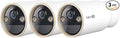 Tapo MagCam 4K Outdoor Wireless Security Camera - Up to 200-Day Battery, Magnetic Mount, Person/Vehicle Detection, Subscription-Free Local Storage or Optional Cloud, Works with Alexa, C460 (3-Pack)