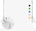 White Photography Backdrop for Photoshoot, Photo Backdrop Curtain, Perfect by TERSUM