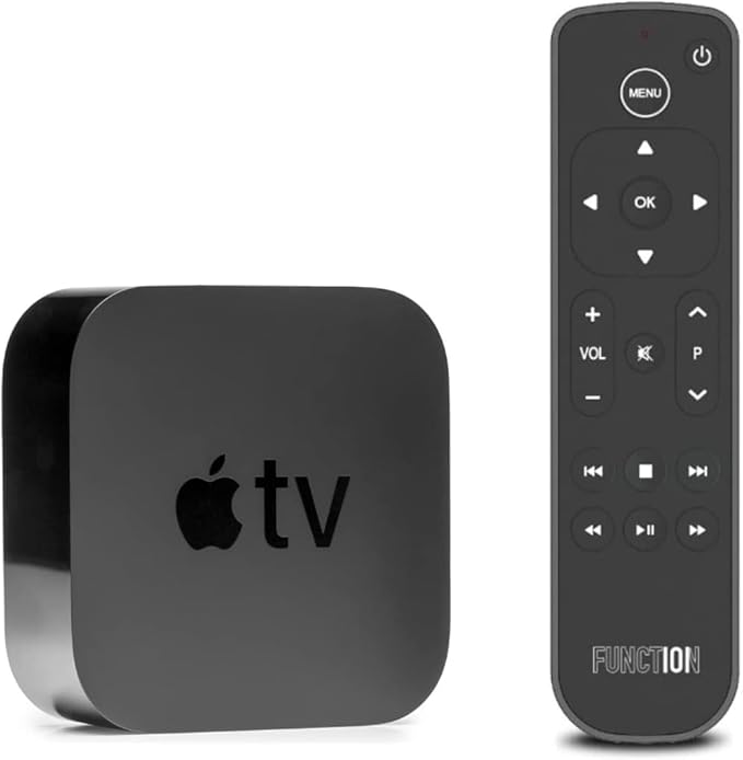 Function101 Pack of 5 Bluetooth Button Remotes for Apple TV/Apple TV 4K - Replacement Apple TV Remote (IR - BLE) No Voice Support