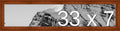 Frame It Easy 33 x 7 Russet Wood Frame (Derby)