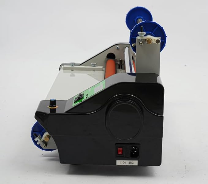 Pro Laminating Machine with Single & Double Sided Heating, 35cm Width & 0-200°C Temp Control for Documents, Photos, ID Cards