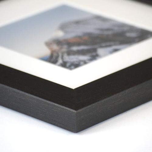Frame It Easy 33 x 20 Coffee Wood Frame (Derby)