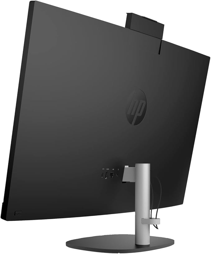 HP 27 FHD IPS AIO PC (Intel 12-Core Ultra 7 255U CPU, 32GB DDR5 RAM, 2TB NVMe SSD, Windows 11 Pro, HDMI, RJ45, WiFi 6 + BT 5.4, FHD Webcam, Wireless KB+Mouse) - All in One TouchScreen Business Desktop
