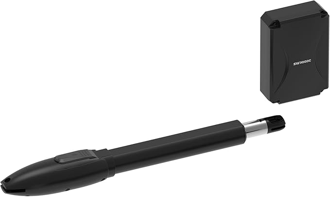 GATEXPERT SW300DC Single Automatic Gate Opener with Remotes for Swing Gates up to 660 Pounds and 20 Feet (SW300DC-S)