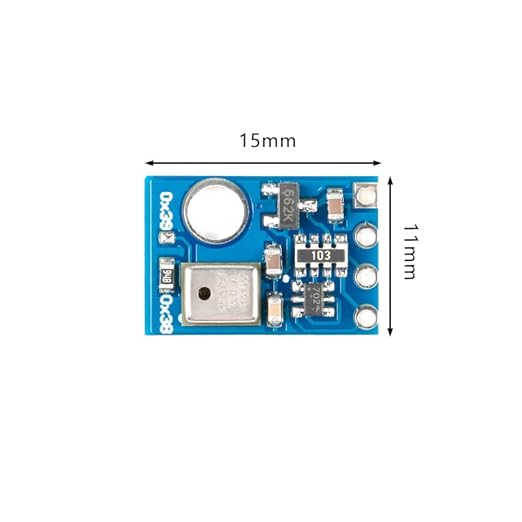 EC Buying 12Pcs AHT10 Digital Sensor Module Temperature and Humidity Sensor High Precision Digital Temperature and Humidity Sensor Measurement Module I2C Communication Replace DHT11 SHT20 AM2302
