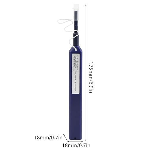 2pcs Fiber Optic Cleaner, Fiber Optic Connectors Cleaning Pen Over 800 Times - Image 2