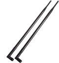 1.3ft 2x 10dBi WiFi Bluetooth Antenna 2.4GHz/5GHz/5.8GHz Tri-Band Omni by TREADALT-TEC