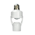 E26/E27 Motion Sensor Light Socket Adapter – Smart Screw-in Bulb Holder by Unknown