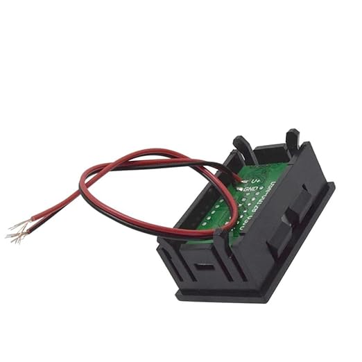 Battery Charge Level Indicator Car Battery Capacity Meter Tester Checker 12V-60V Red Motorcycle Checker Auto Tester Fuel Gauge Indicator