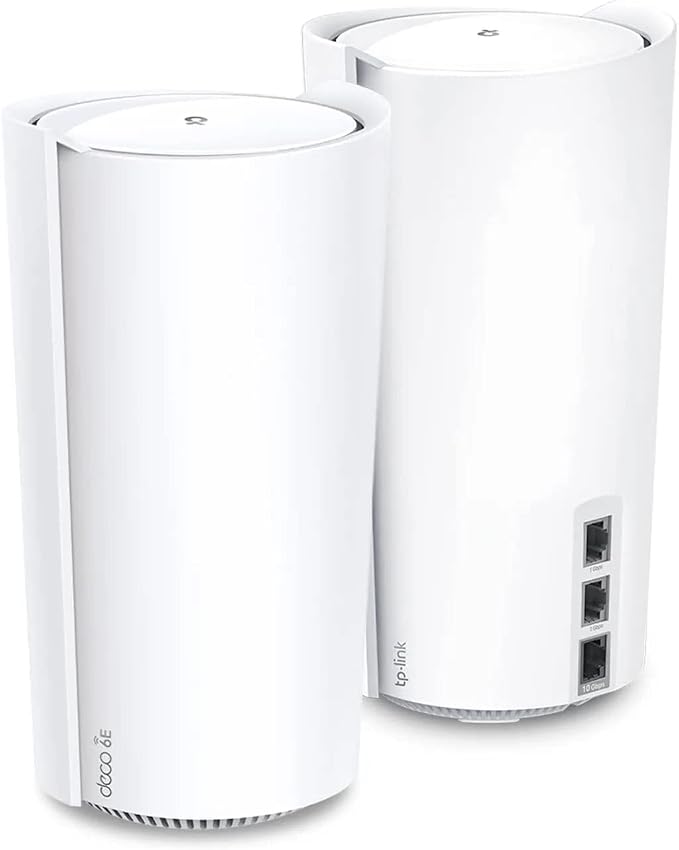TP-Link Deco XE200 Mesh WiFi AXE11000 Tri-Band WiFi 6E Mesh Network System by TP-Link
