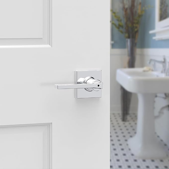 Kwikset Casey Hallway Passage and Bed/Bath Privacy Door Handle 4 Pack, 2 - Image 3