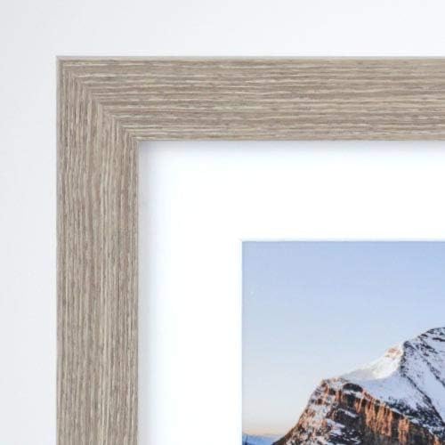 Frame It Easy 33 x 23 Rustic Gray Wood Frame (Derby)