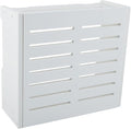 White Plastic Router Storage Box, Wall Mount Cable Organizer by Unknown